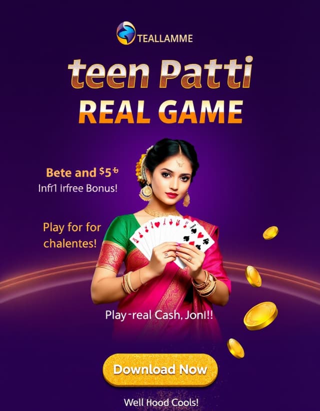 Teen Patti Real Money App Banner